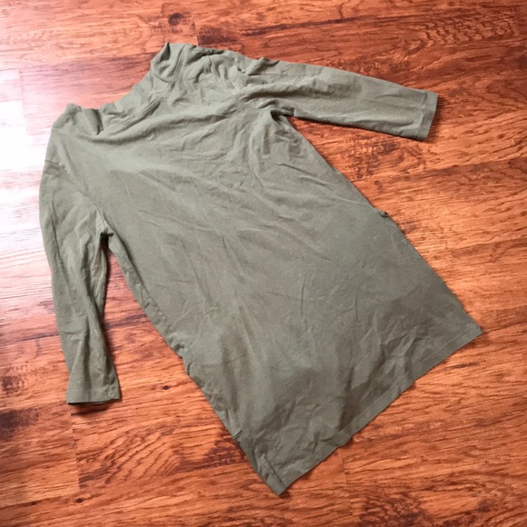 Mod Bod green 3/4 Sleeve Cardigan Size Small - Picture 5 of 5